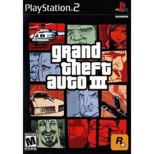 Grand Theft Auto III (PlayStation 2) in Original Case w/Manual & Map